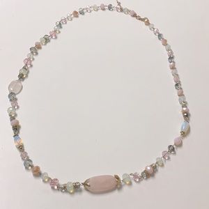 Neiman Marcus Gold Adjustable Gemstone Necklace